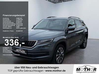Quarzgrau Gebraucht 2021 Skoda Kodiaq Drive SUV | 24.982 € (Guter Preis)