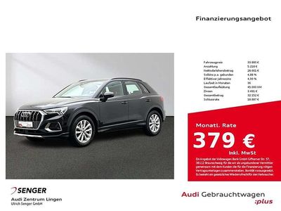 Usata Audi Q3 Advanced Plus 150 CV (110 kW) 2022 Nero SUV