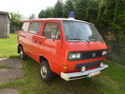 Gebraucht VW T3 95 PS (69 kW) 1986 Rot Van