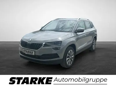 Gebraucht Skoda Karoq Clever 150 PS (110 kW) 2021 Quarzgrau metallic SUV