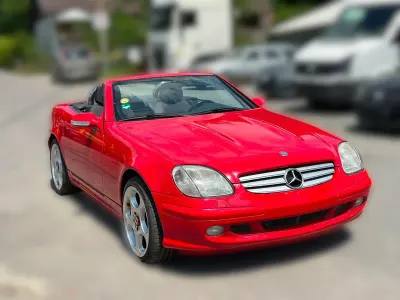 Gebraucht Mercedes SLK320 218 PS (160 kW) 2001 Rot Cabrio