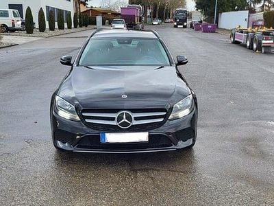 Used Mercedes C200 160 HP (117 kW) 2019 Black Estate