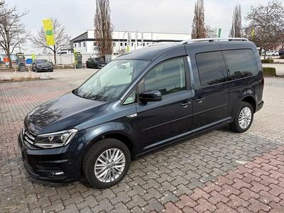 Second-hand VW Caddy Maxi 125 CP (91 kW) 2018 Albastru Monovolum