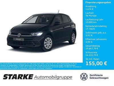 Gebraucht VW Polo Life 95 PS (69 kW) 2025 Schwarz Kleinwagen