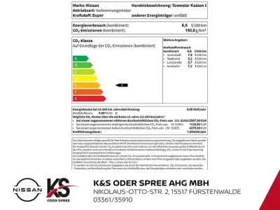 Gebraucht Nissan Townstar Acenta 131 PS (96 kW) 2025 Grau Van / Kleinbus
