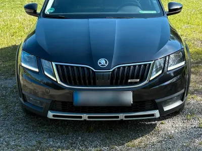 Gebraucht Skoda Octavia Scout 150 PS (110 kW) 2018 Schwarz Kombi