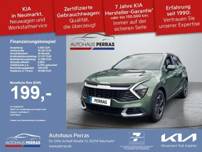 Gebraucht Kia Sportage Comfort 136 PS (100 kW) 2024 Experience grün SUV