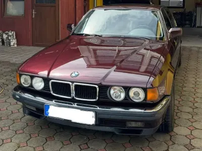 Gebraucht BMW 750 300 PS (220 kW) 1991 Rot Limousine