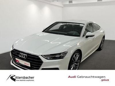 Gebraucht Audi A7 Sportback Ambiente 340 PS (250 kW) 2022 Gletscherweiß metallic Kleinwagen