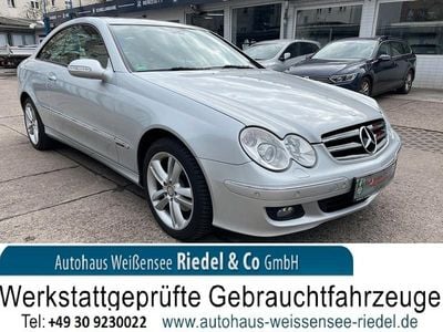 Gebraucht Mercedes CLK200 184 PS (135 kW) 2009 Silber Coupé