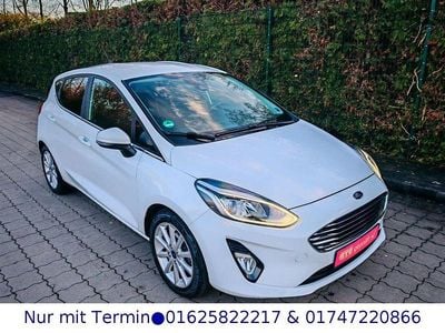 Gebraucht Ford Fiesta Titanium 101 PS (74 kW) 2018 Weiß Kleinwagen