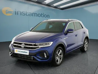 Nowe VW T-Roc Cabriolet 150 KM (110 kW) 2025 Niebieski SUV