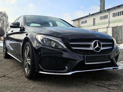 Usata Mercedes C180 AMG line 156 CV (114 kW) 2015 Nero Berlina