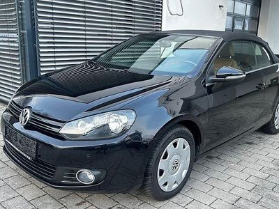 Gebraucht VW Golf Cabriolet Basis 122 PS (89 kW) 2014 Schwarz Cabrio