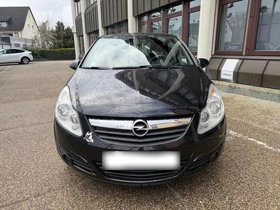 Gebraucht Opel Corsa 80 PS (58 kW) 2008 Schwarz Kleinwagen