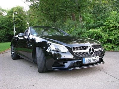 Usata Mercedes SLC200 AMG line 184 CV (135 kW) 2017 Nero Cabrio