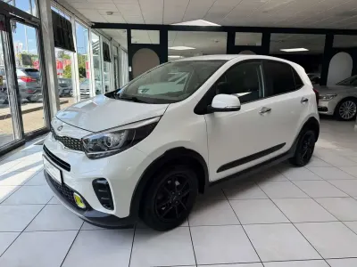 Gebraucht Kia Picanto X-Line 101 PS (74 kW) 2018 Weiß Kleinwagen