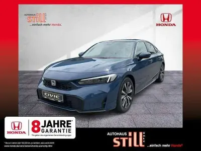 Neu Honda Civic Elegance 184 PS (135 kW) 2026 Blau Limousine