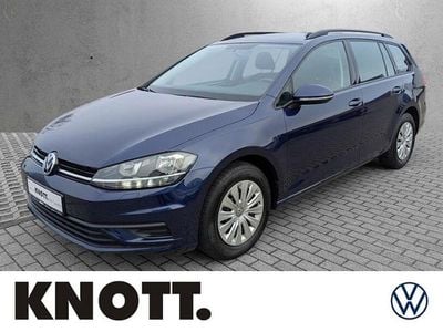 Gebraucht VW Golf VII Trendline 116 PS (85 kW) 2019 Blau Kombi