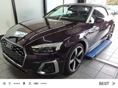Używany Audi A5 Cabriolet S-Line 204 KM (150 kW) 2022 Purpurowy Kabriolet