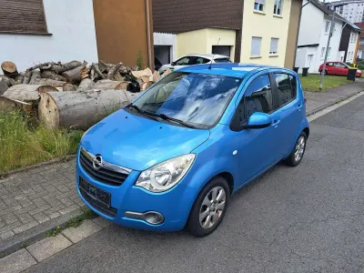 Gebraucht Opel Agila Edition 65 PS (47 kW) 2008 Blau Kleinwagen