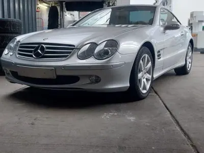 Gebraucht Mercedes SL350 245 PS (180 kW) 2003 Silber Cabrio