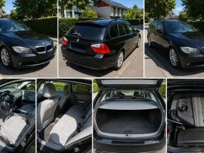 Gebraucht BMW 320 163 PS (119 kW) 2005 Schwarz Kombi