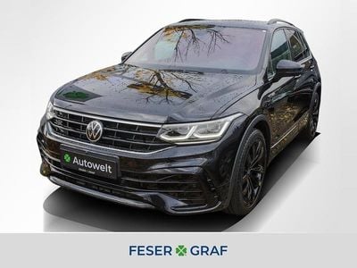Deep black perleffekt Gebraucht 2021 VW Tiguan R-line SUV | 33.880 € (Fairer Preis)