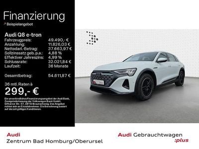 Gebraucht Audi Q8 e-tron Advanced Plus 250 kW (340 PS) 2024 Gletscherweiß metallic SUV