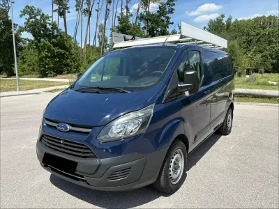 Gebraucht Ford Transit Custom 105 PS (77 kW) 2017 Blau Van / Kleinbus