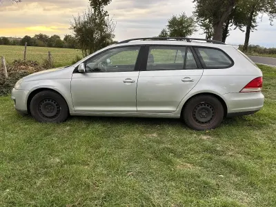 Gebraucht VW Golf V Comfortline 105 PS (77 kW) 2007 Silber Kombi