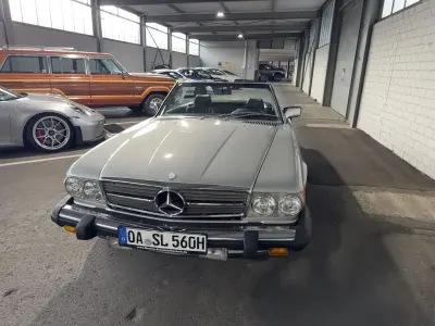 Gebraucht Mercedes 560 231 PS (169 kW) 1987 Silber Cabrio