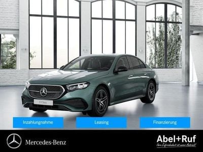 Gebraucht Mercedes E200 AMG 204 PS (150 kW) 2024 Metalliclack verdesilber (metallic) Limousine