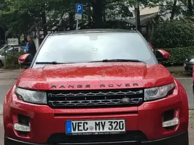 Gebraucht Land Rover Range Rover evoque 150 PS (110 kW) 2014 Rot SUV