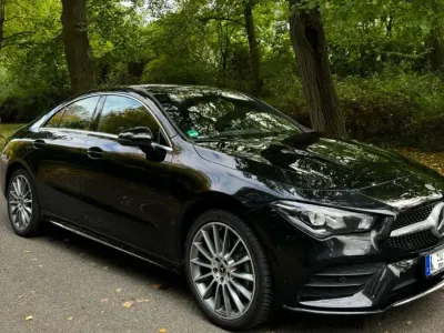 Gebraucht Mercedes CLA250 AMG line 160 PS (117 kW) 2021 Schwarz Coupé