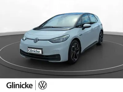 Gebraucht VW ID.3 Pro 106 kW (145 PS) 2021 Gletscherweiß metallic Kleinwagen