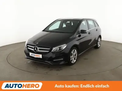 Używany Mercedes B200 Style 136 KM (100 kW) 2018 Czarny Minivan