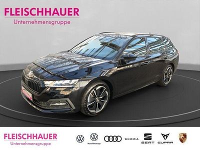 Schwarz Gebraucht 2024 Skoda Octavia SportLine Kombi | 31.930 € (Guter Preis)