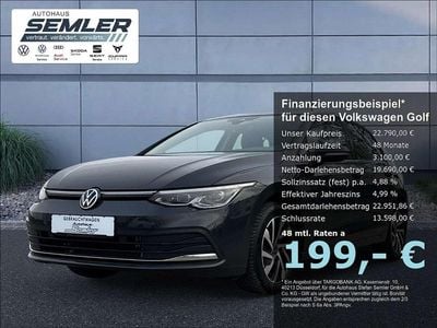 Gebraucht VW Golf VIII Style 204 PS (150 kW) 2021 Uranograu Limousine