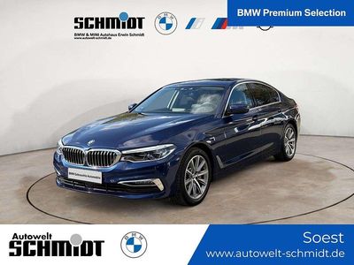 Second-hand BMW 530 Luxury Line 252 CP (185 kW) 2020 Albastru Berlinǎ