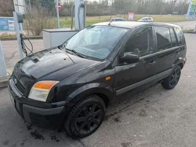 Gebraucht Ford Fusion 80 PS (58 kW) 2006 Schwarz Kleinwagen