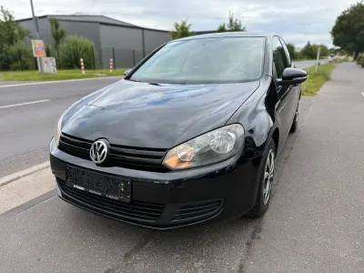 Gebraucht VW Golf VI Trendline 80 PS (58 kW) 2009 Schwarz Kleinwagen
