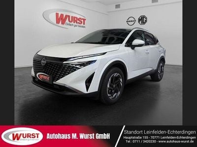 Weiss Gebraucht 2024 Nissan Qashqai Comfort SUV | 28.498 € (Fairer Preis)