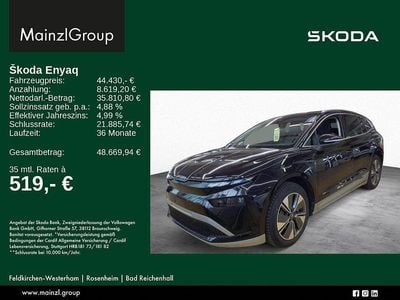 Gebraucht Skoda Enyaq iV Loft 210 kW (286 PS) 2025 Blackmagic perleffekt SUV