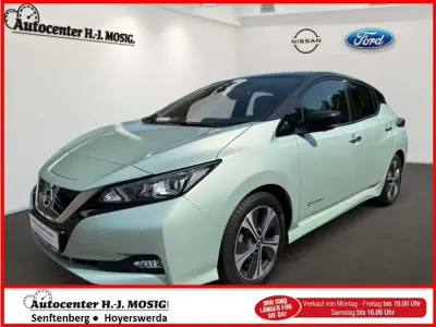 Usata Nissan Leaf Tekna 110 kW (150 CV) 2020 Beige Utilitaria