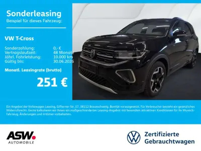 Używany VW T-Cross R-line 150 KM (110 kW) 2025 Czarny SUV