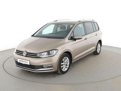 Gebraucht VW Touran Comfortline 110 PS (80 kW) 2016 Beige Van / Kleinbus