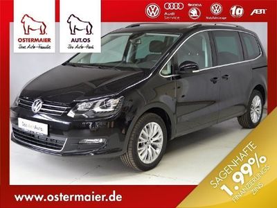 Schwarz metallic Gebraucht 2015 VW Sharan Comfortline Van / Kleinbus | 30.250 € (Teuer)