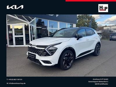 Gebraucht Kia Sportage GT-Line 136 PS (100 kW) 2024 (ha2) deluxeweiss met./schwarz SUV