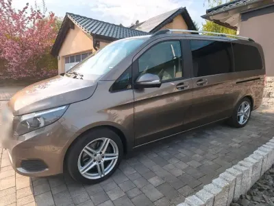 Używany Mercedes V250 190 KM (139 kW) 2014 Brązowy Minivan